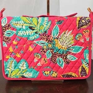 Vera Bradley 'Ultimate Hanging Jewelry Organizer' in Hadley Pink Floral Rumba